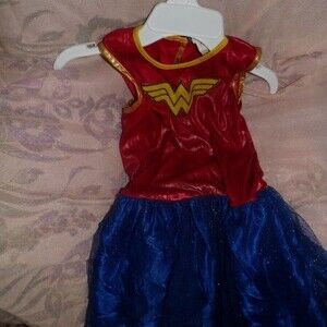 Rubie's Wonder Woman costume sz medium shimmery dress